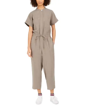 Drawstring-Waist Jumpsuit