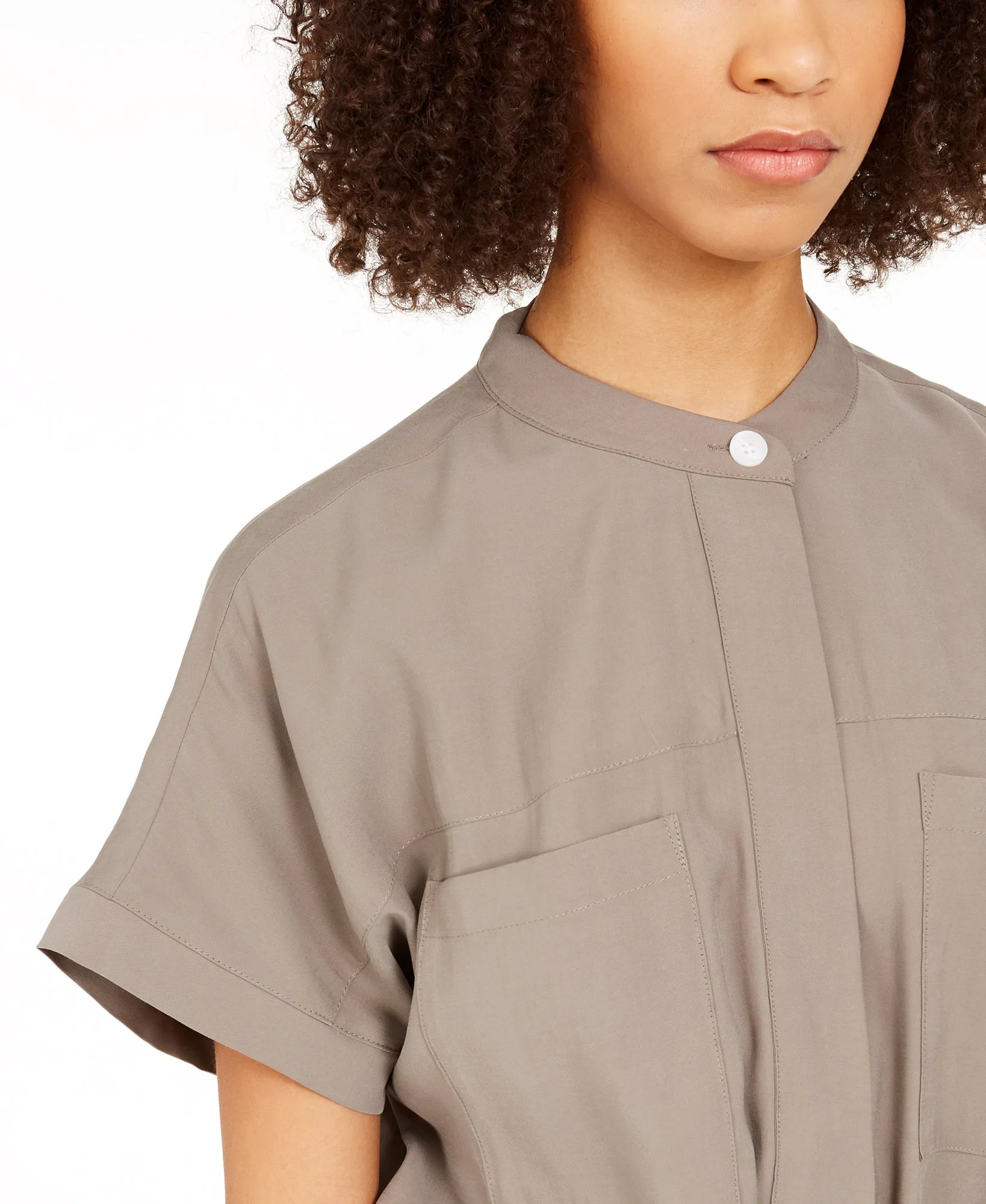Drawstring-Waist Jumpsuit