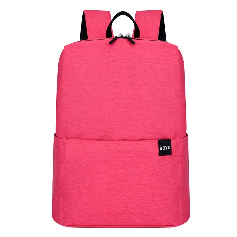 DUNNMALL Cross-Border Backpack Fashion Men's and Women's Colorful Casual Travel Backpack Outdoor All-Matching Computer Bag Backpack