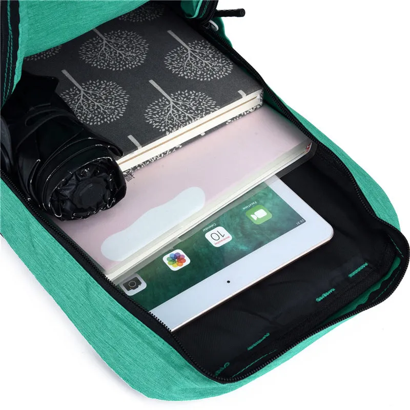 DUNNMALL Cross-Border Backpack Fashion Men's and Women's Colorful Casual Travel Backpack Outdoor All-Matching Computer Bag Backpack
