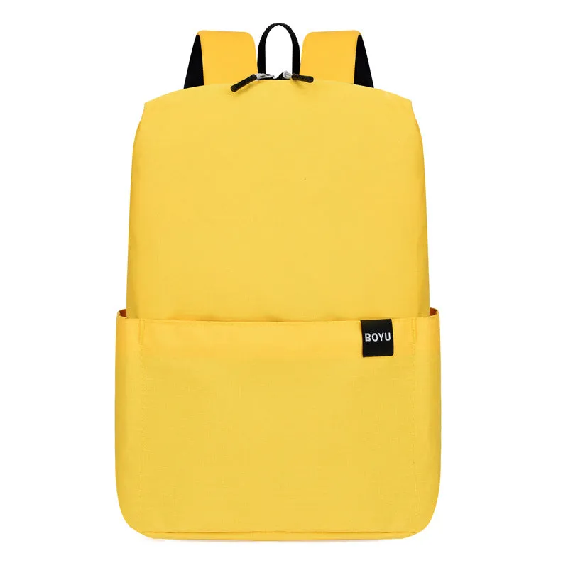 DUNNMALL Cross-Border Backpack Fashion Men's and Women's Colorful Casual Travel Backpack Outdoor All-Matching Computer Bag Backpack