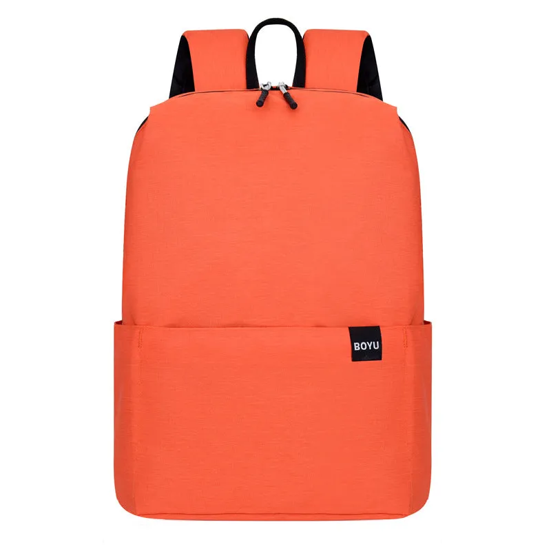 DUNNMALL Cross-Border Backpack Fashion Men's and Women's Colorful Casual Travel Backpack Outdoor All-Matching Computer Bag Backpack