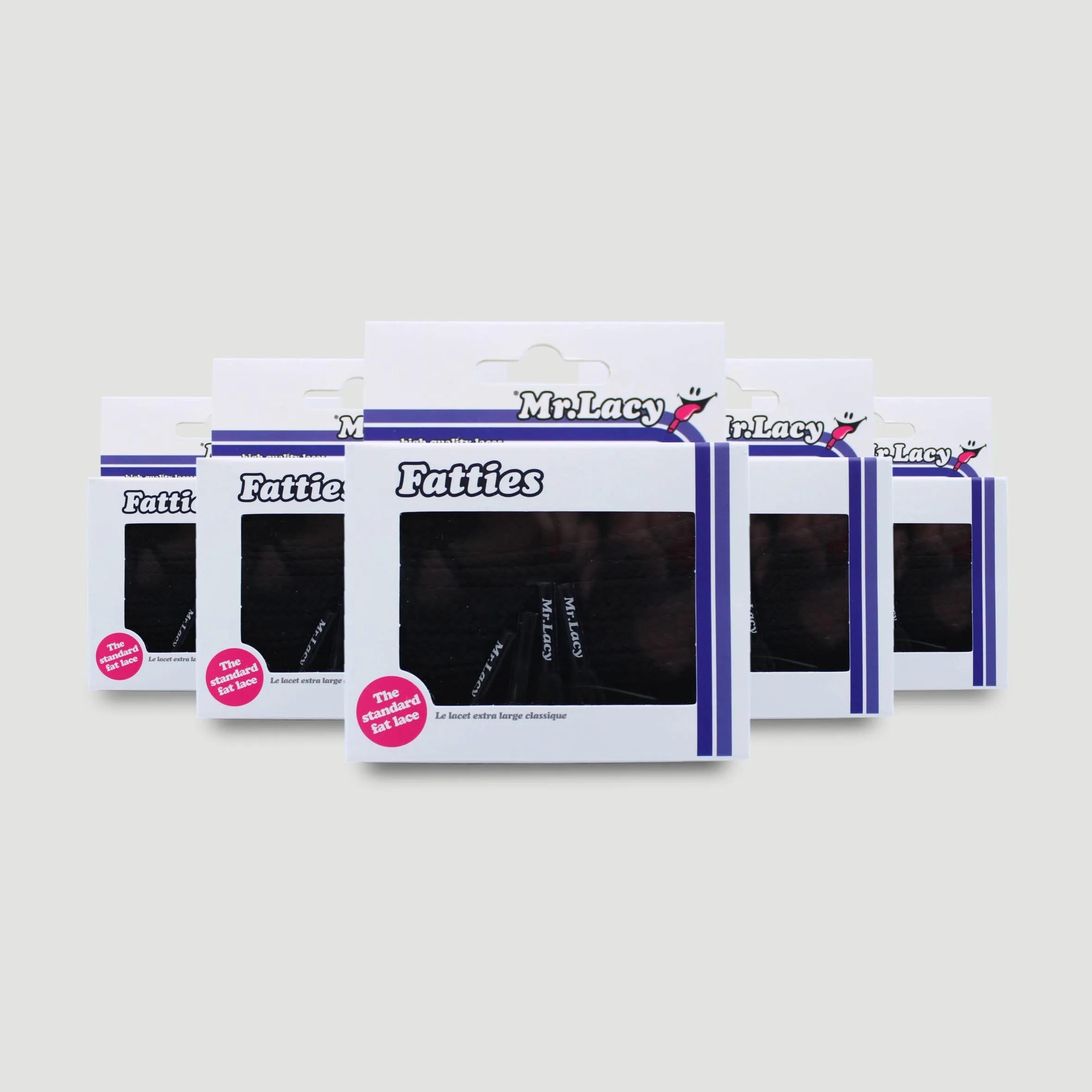 Fatties Shoelaces · Black