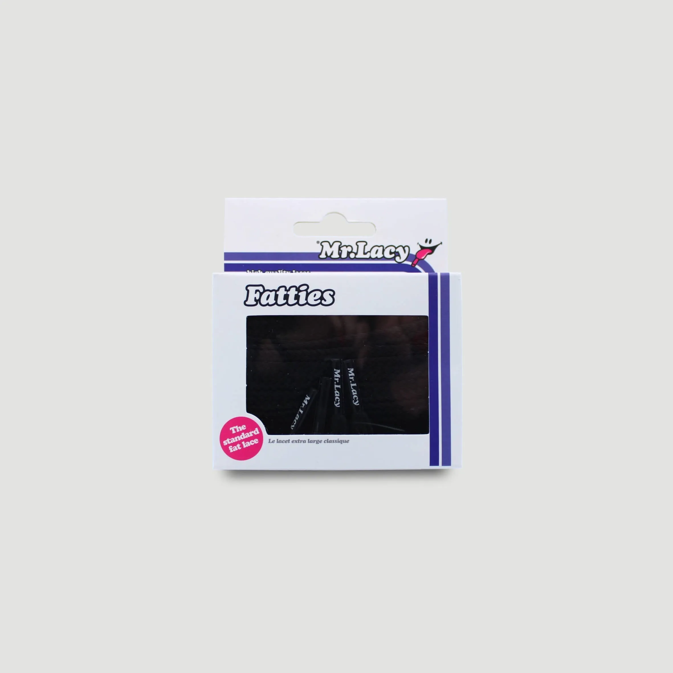 Fatties Shoelaces · Black
