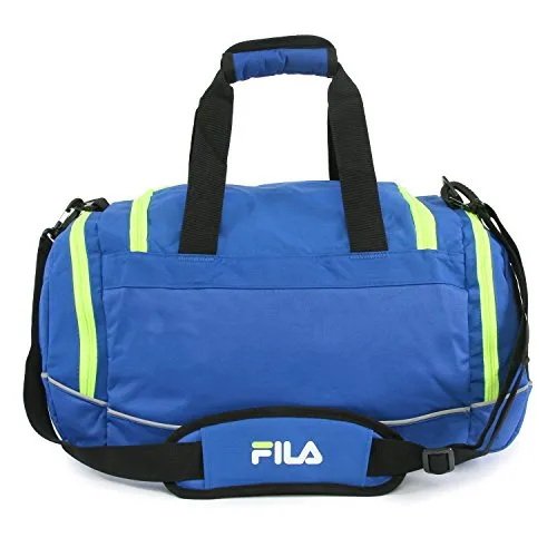 Fila Sprinter 19" Sport Duffel Bag, Blue/Neon