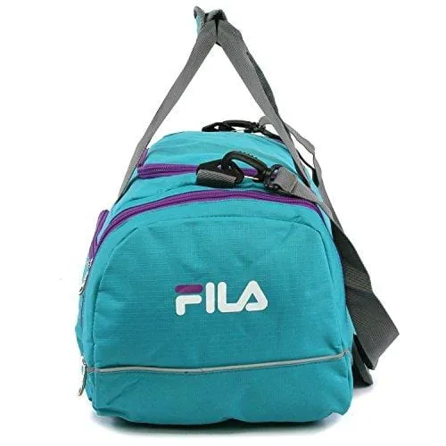 Fila Sprinter 19" Sport Duffel Bag, Teal/Purple