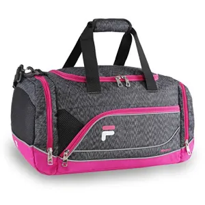 Fila Sprinter Small Duffel Sports Gym Bag, Static Pink, One Size