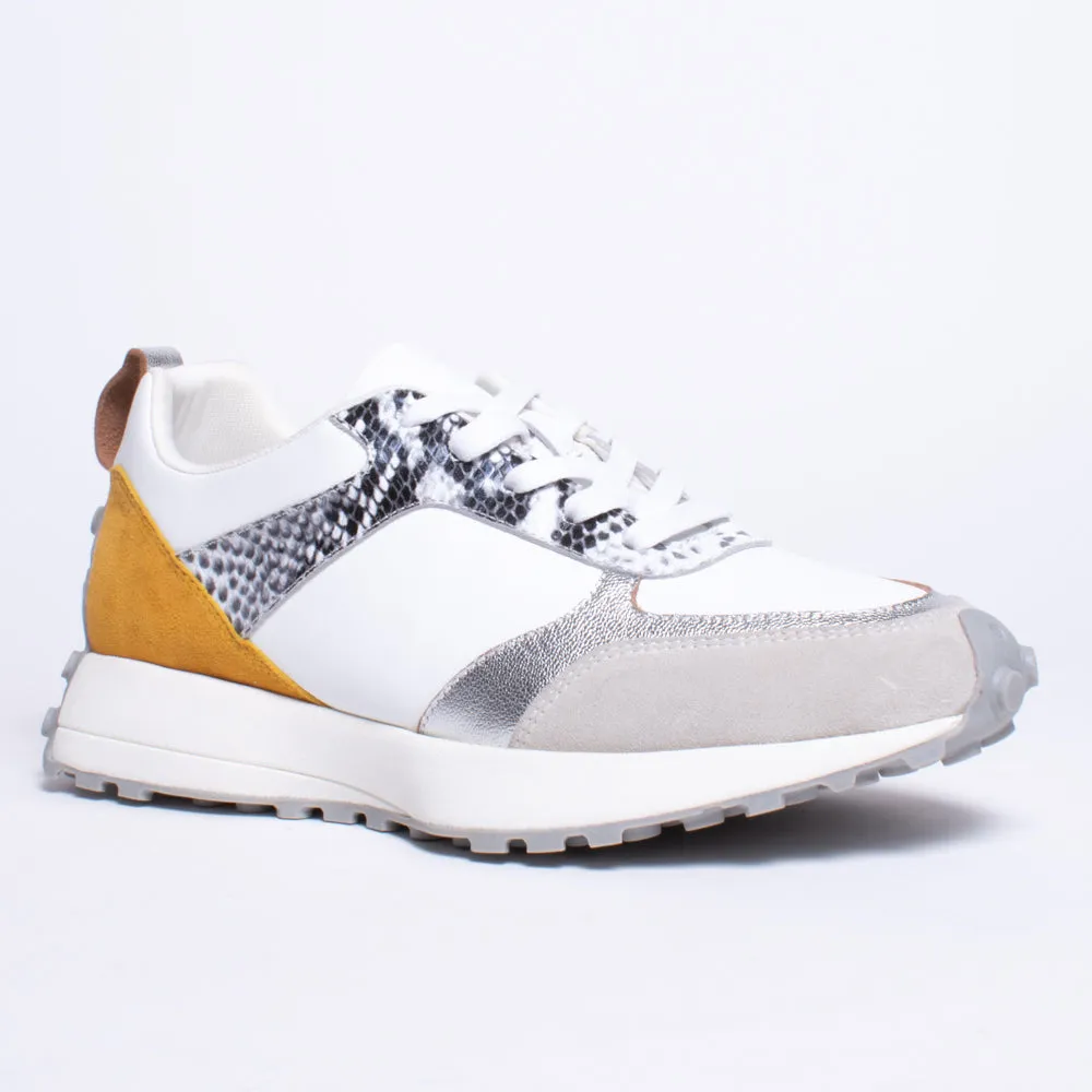 Flower Lt Grey Snake Multi