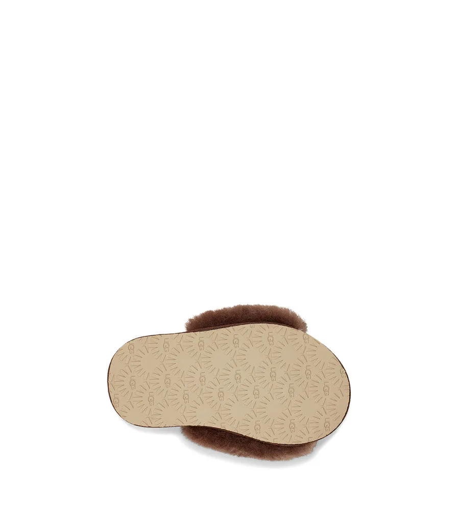Fluff Yeah Slide Lion Stuffie in Sand/Chocolate by UGG