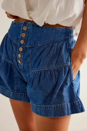 Free People Fleur Denim Short