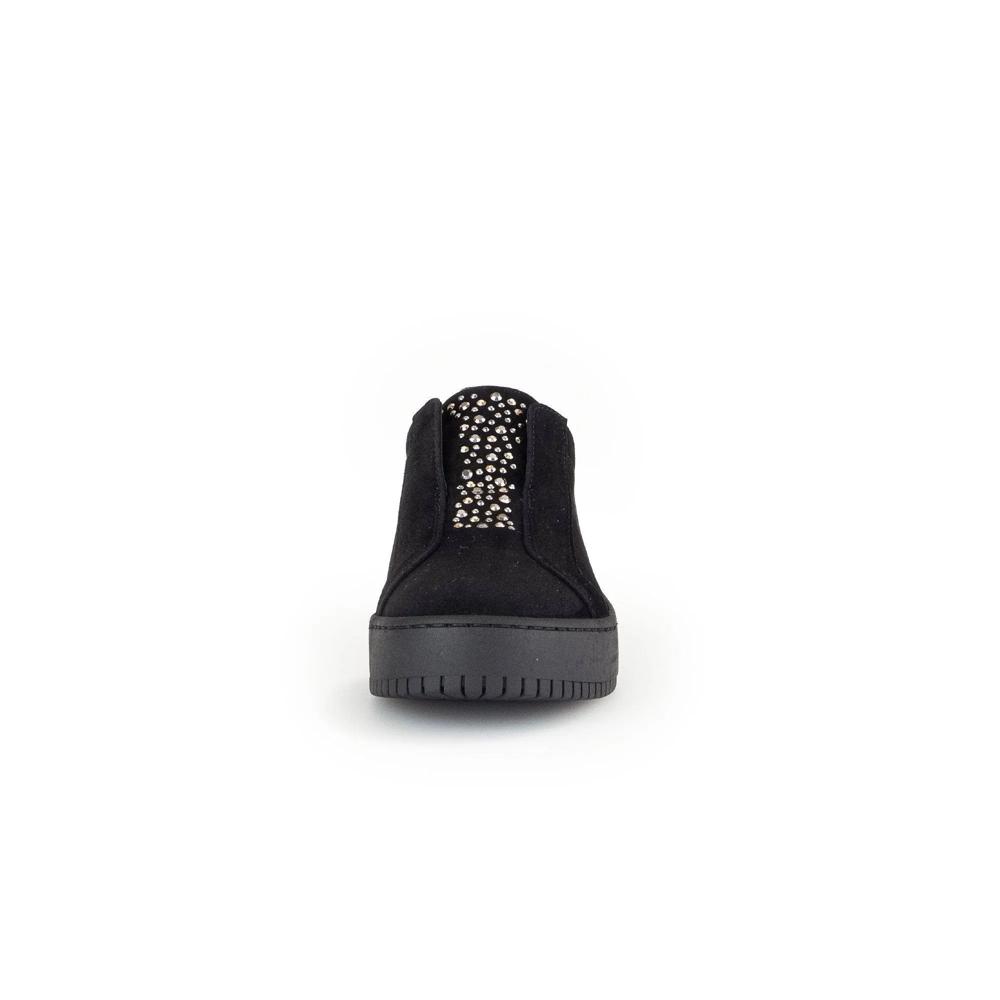 Gabor Wonderland 53.231.37 Ladies Black Suede Slip On Shoes