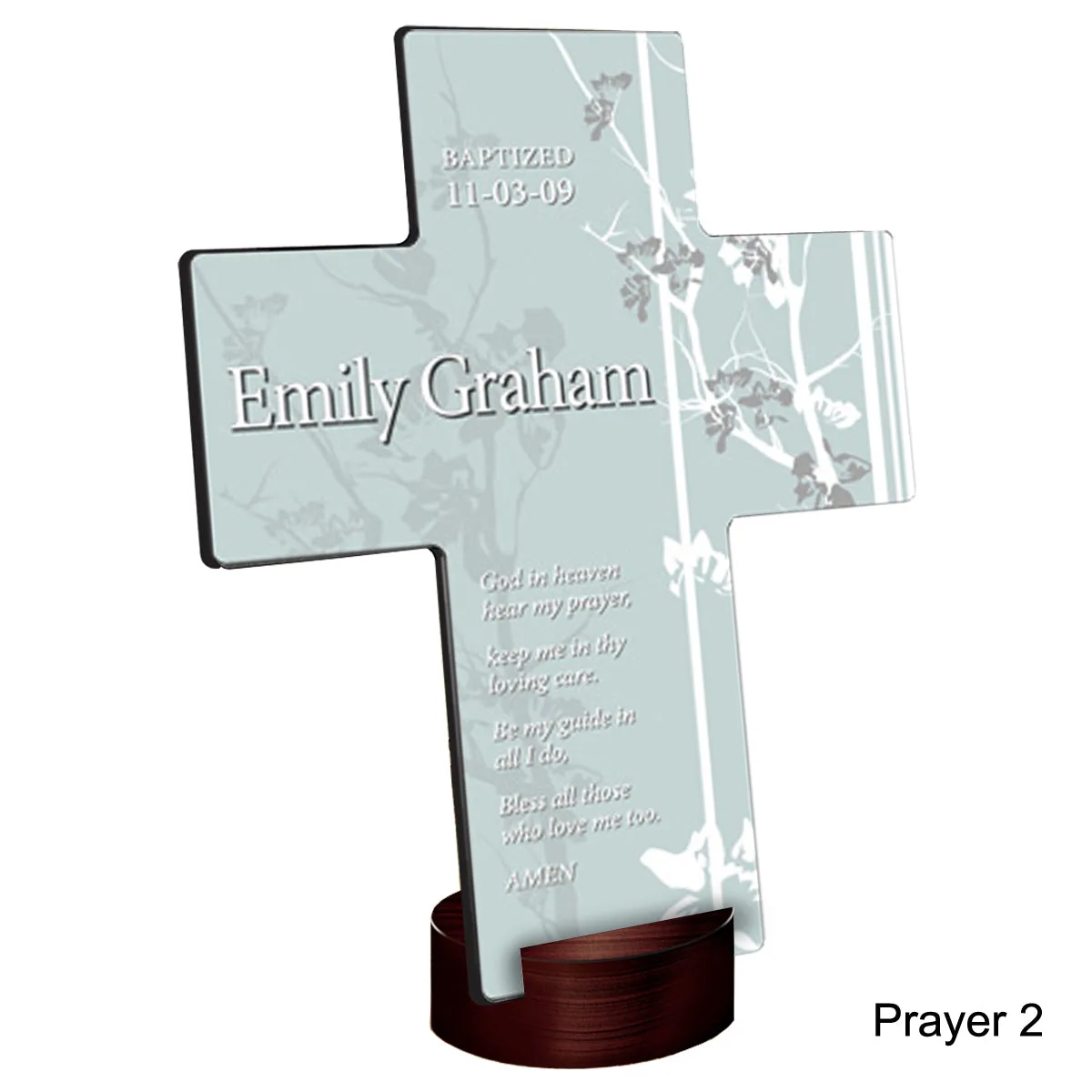 Gardens of Grace Cross - Available in 9 Prayers