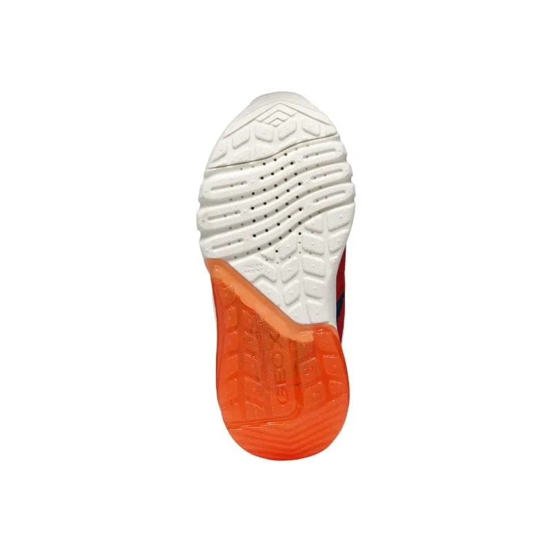 Geox Boys Junior Red Dinosaur Runner - J46LBA