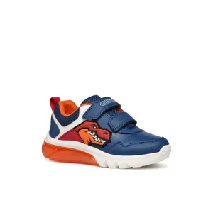 Geox Boys Junior Red Dinosaur Runner - J46LBA