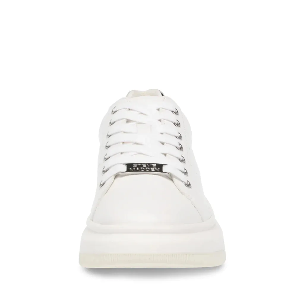 Glacial Sneaker WHITE/SILVER