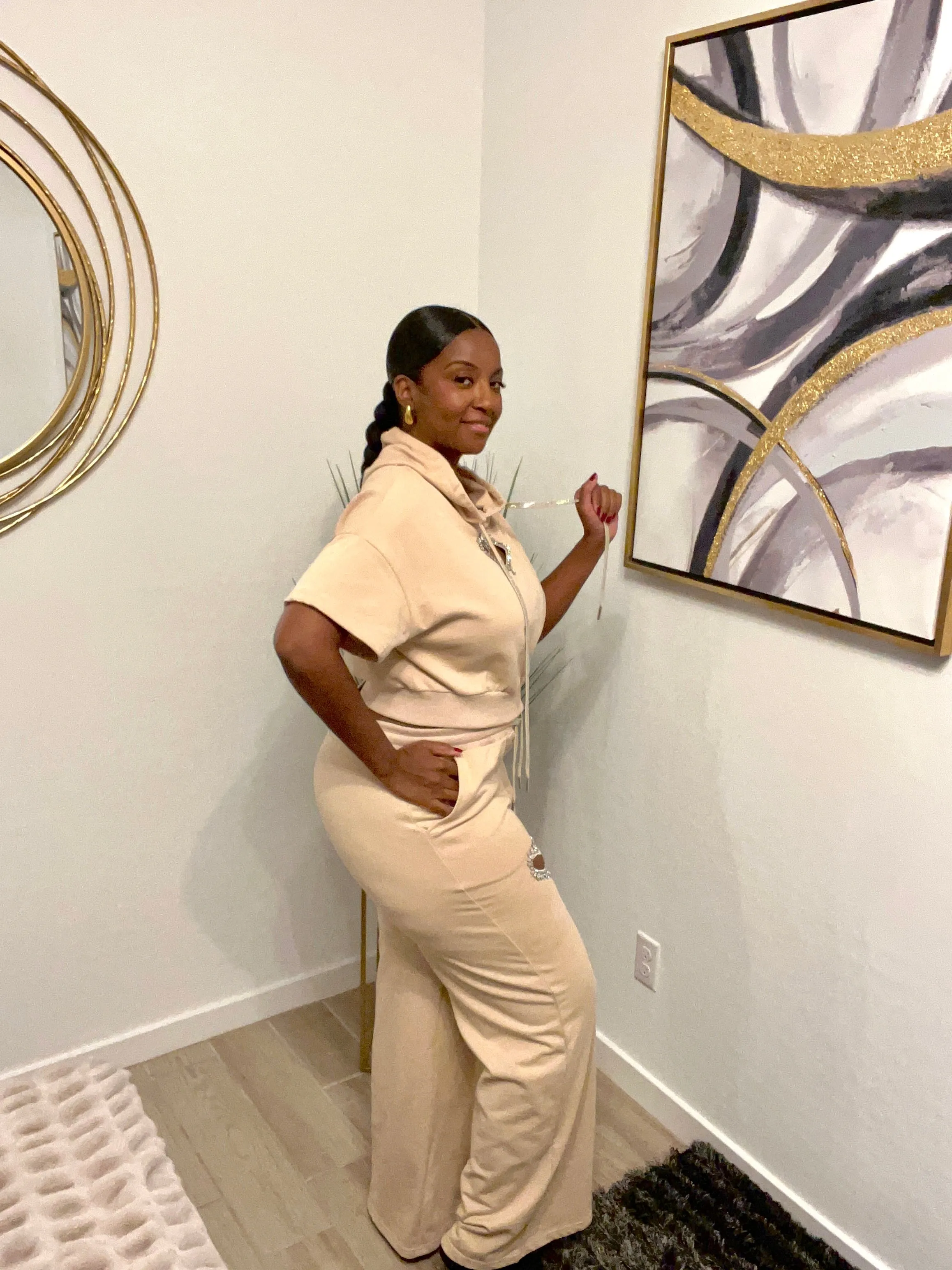 Golden Heart Lounge Set