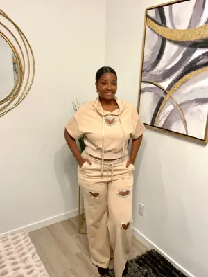 Golden Heart Lounge Set
