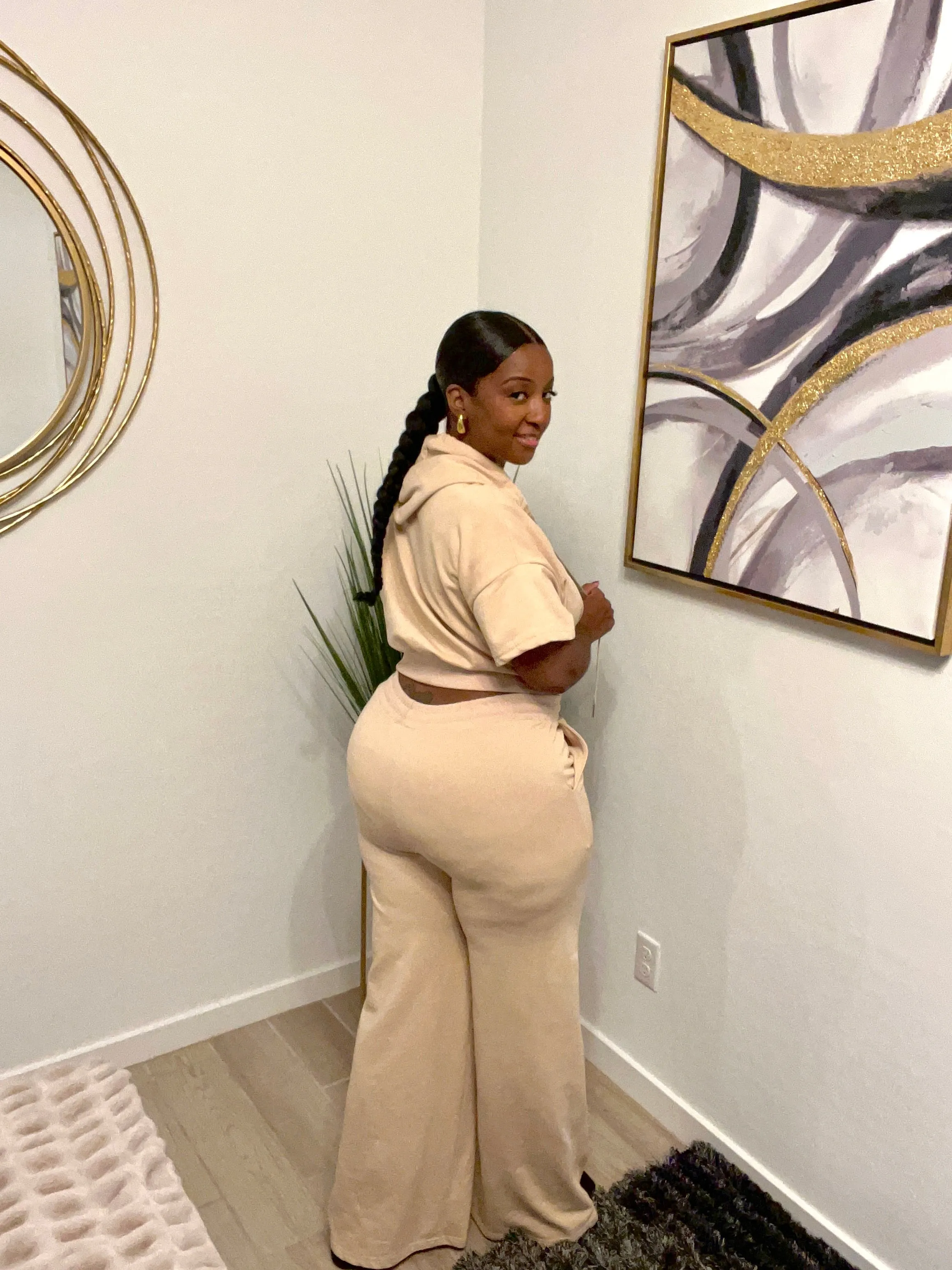 Golden Heart Lounge Set