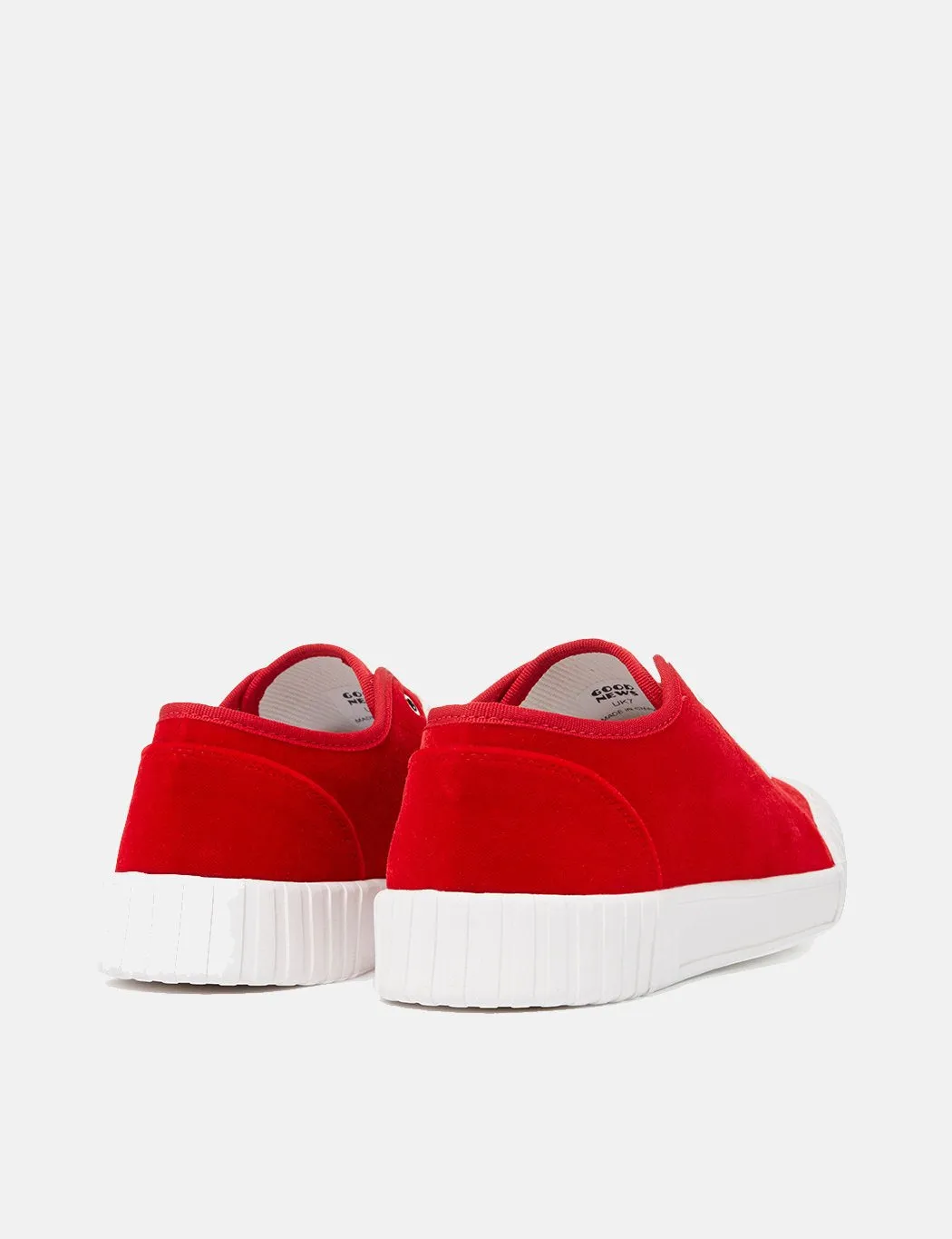 Good News Softball Low Trainers (Velvet) - Red