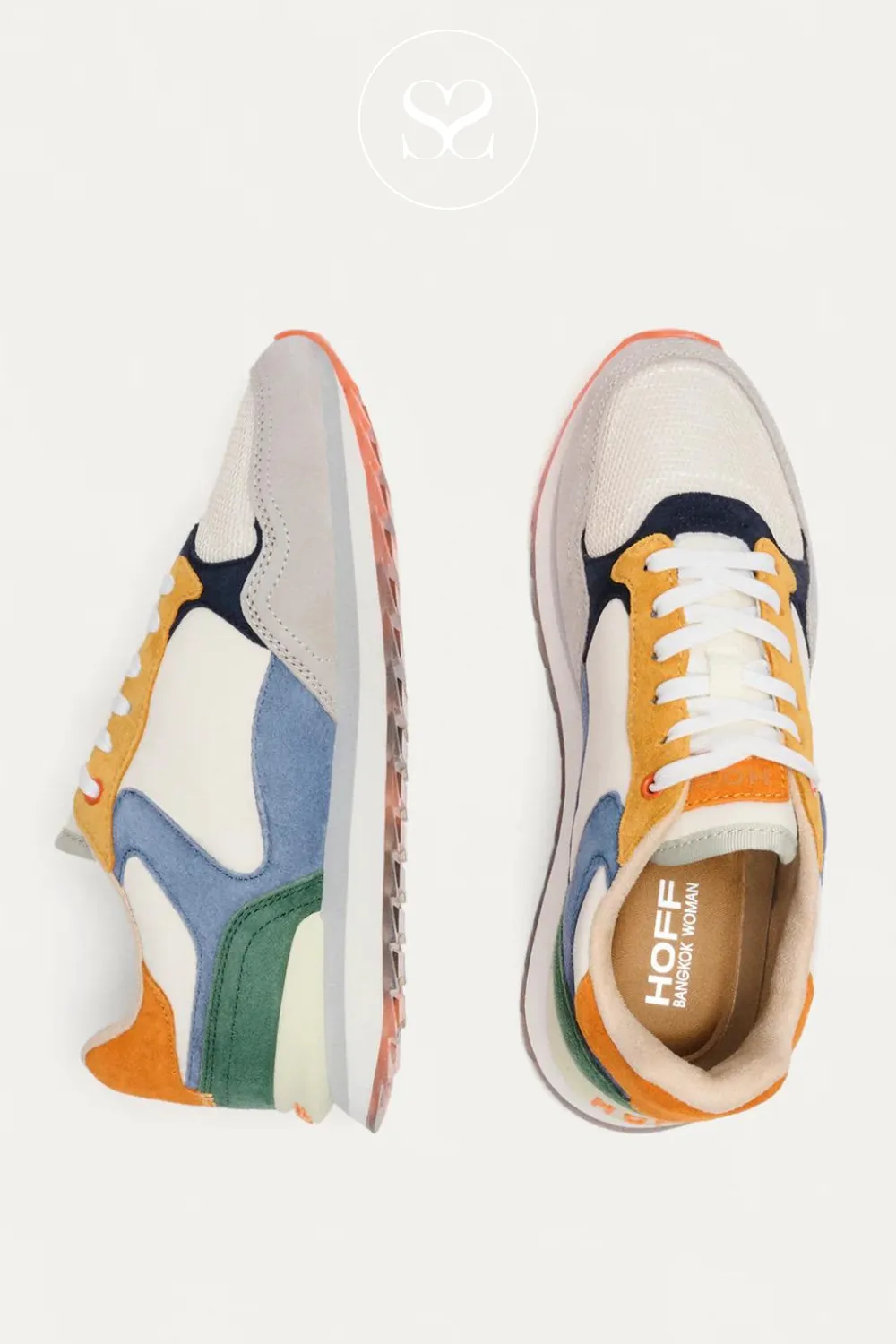 HOFF BANGKOK MULTI COLOUR TRAINERS