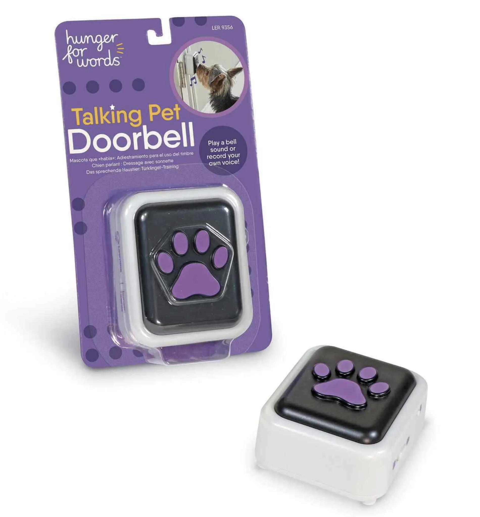 Hunger For Words Talking Pet Door Bell