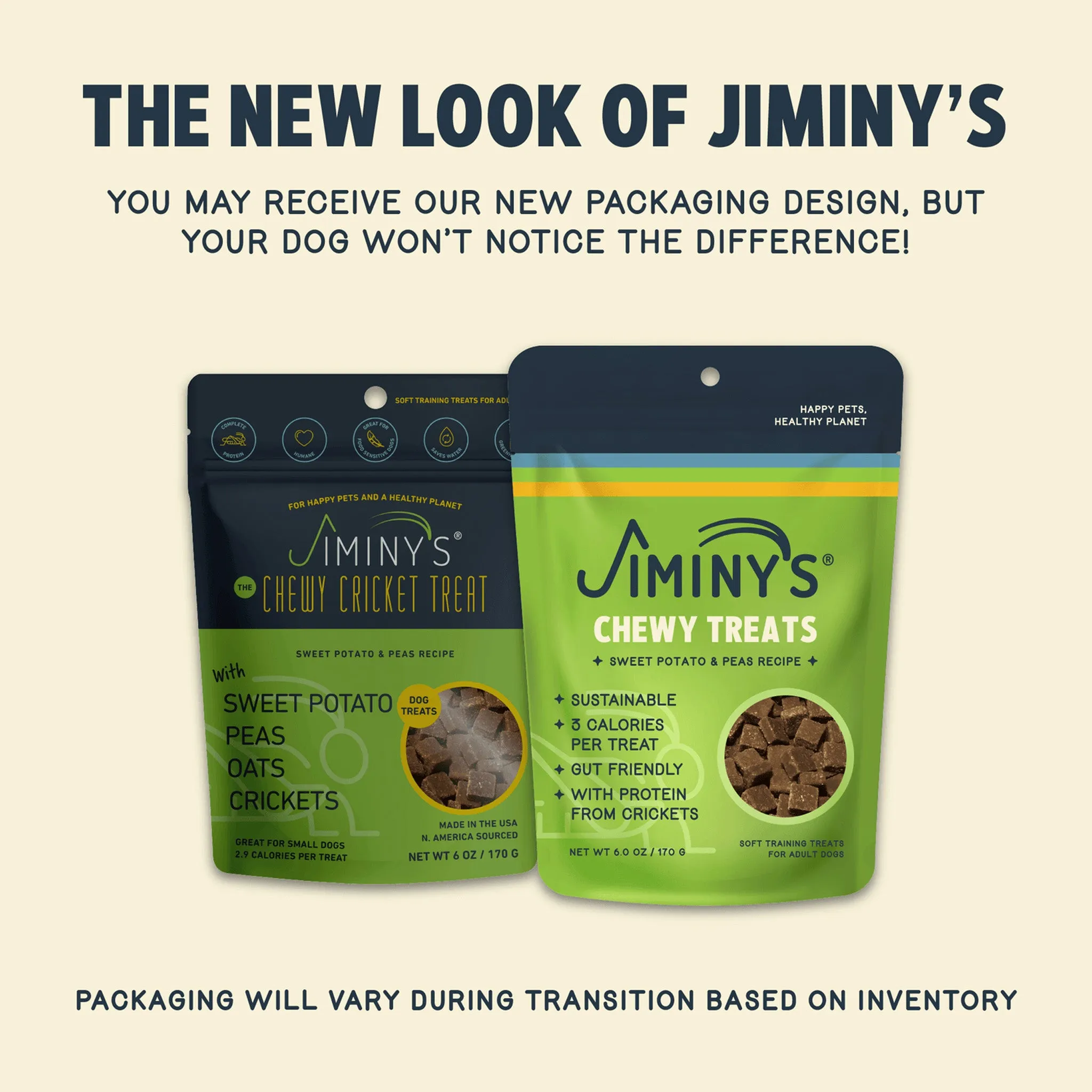 Jiminy's Chewy Treats for Dogs