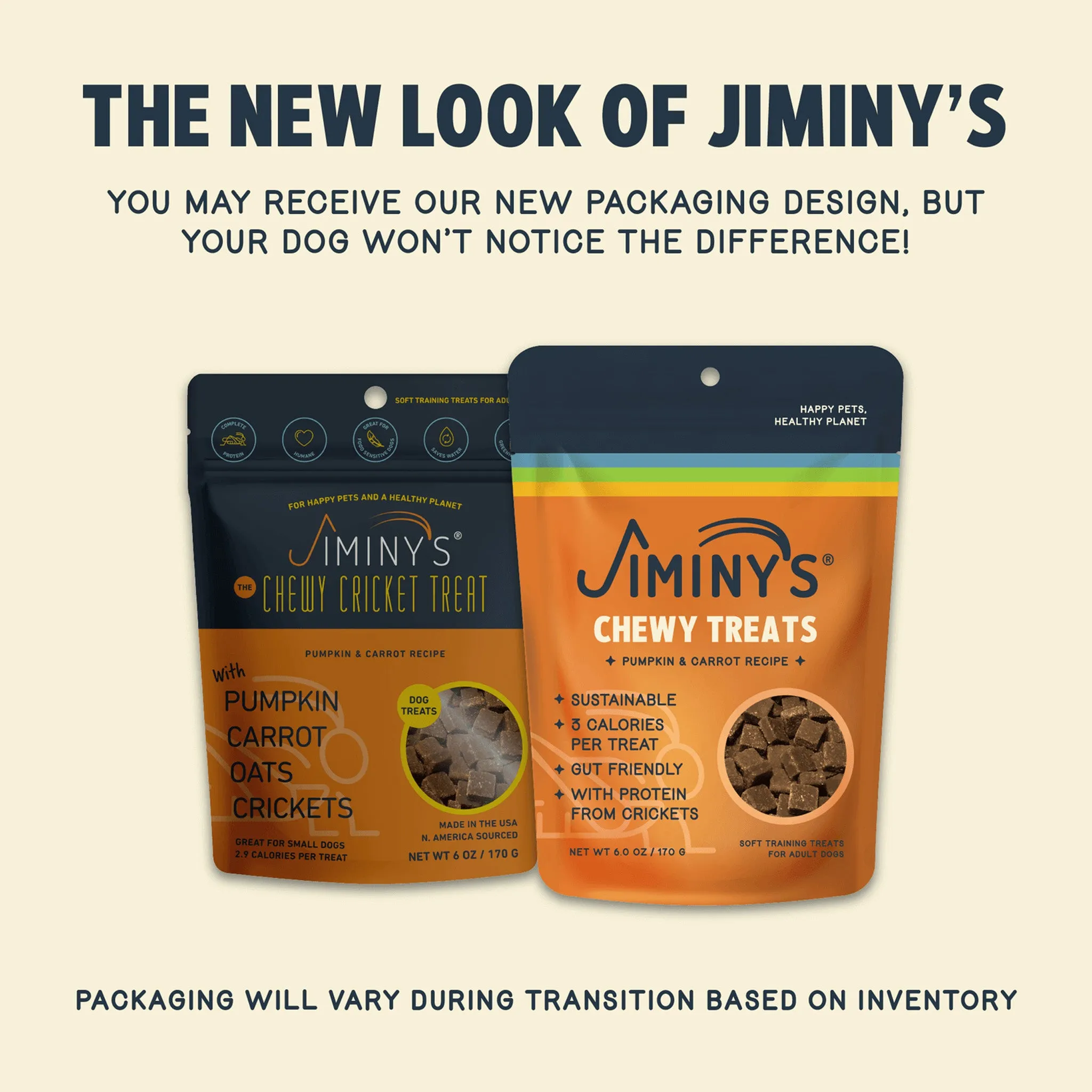 Jiminy's Chewy Treats for Dogs
