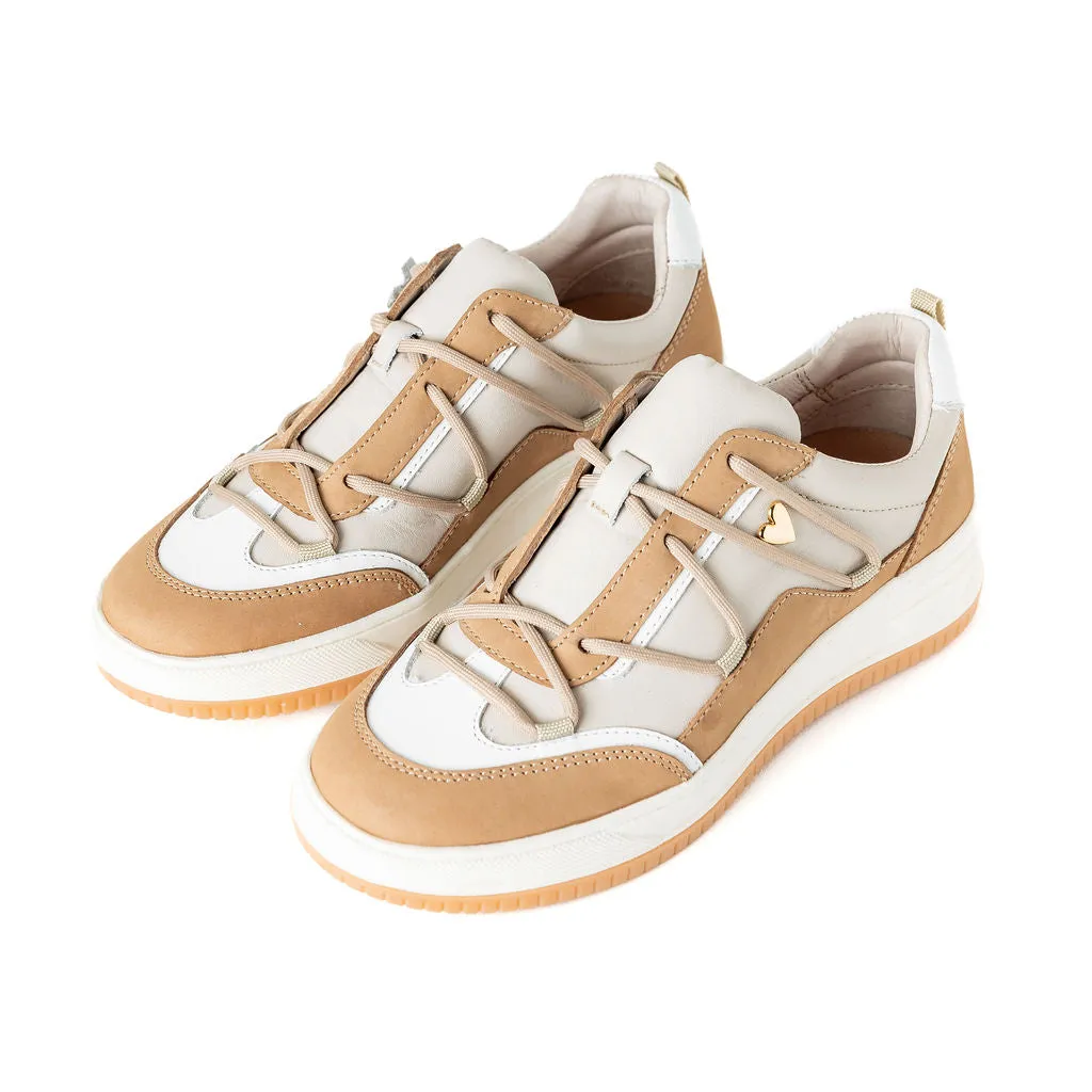 Joelle Sneakers - Desert Camel