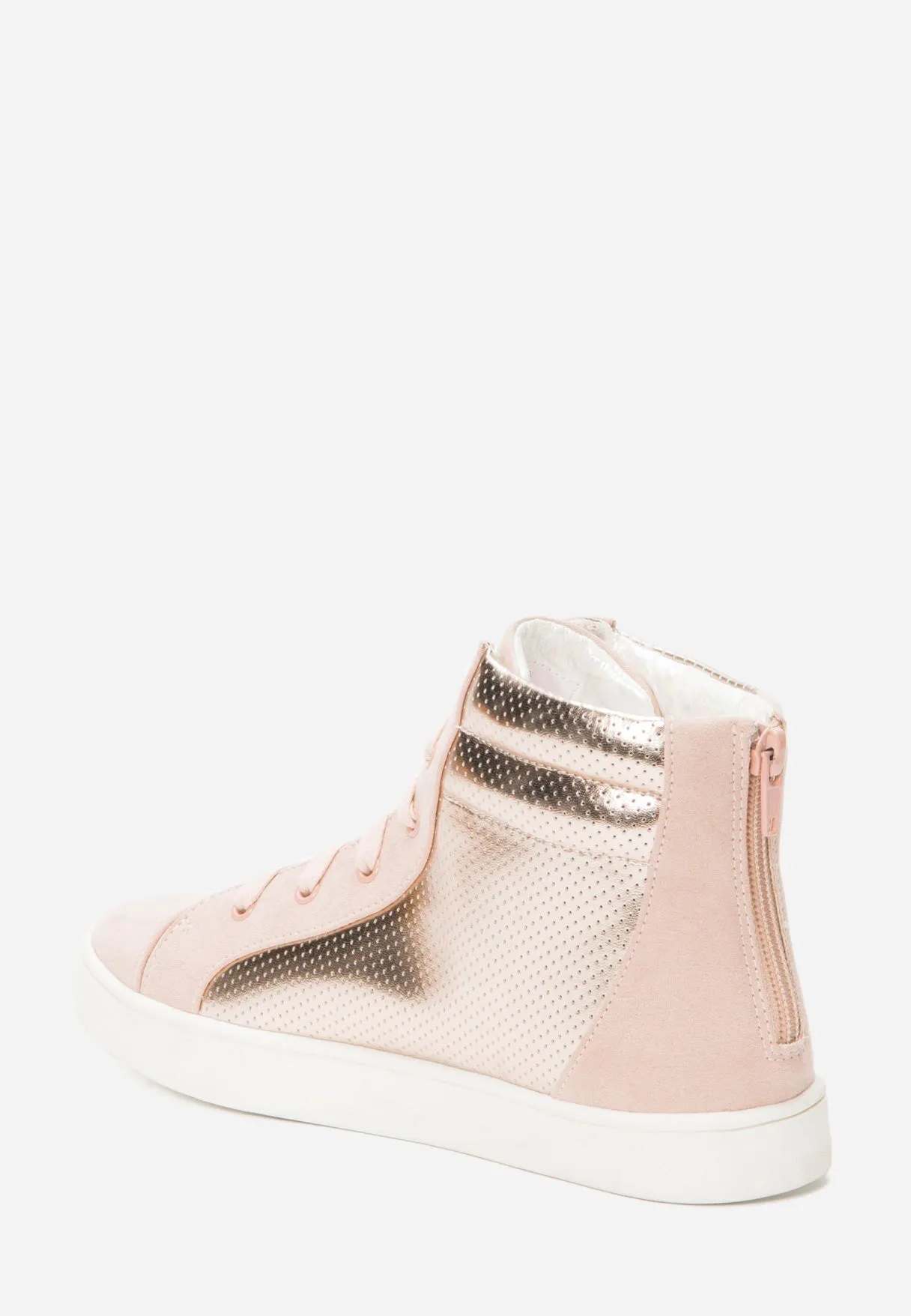 Lace-Up Hi-Top Sneaker