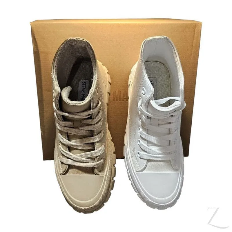 Ladies Platform Ankle Boots | Flat Sole | "Annie"