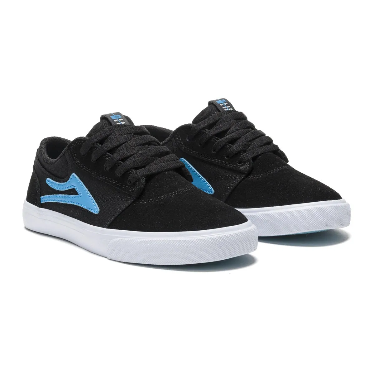 Lakai Shoes Griffin Kids - Black/Cyan Suede