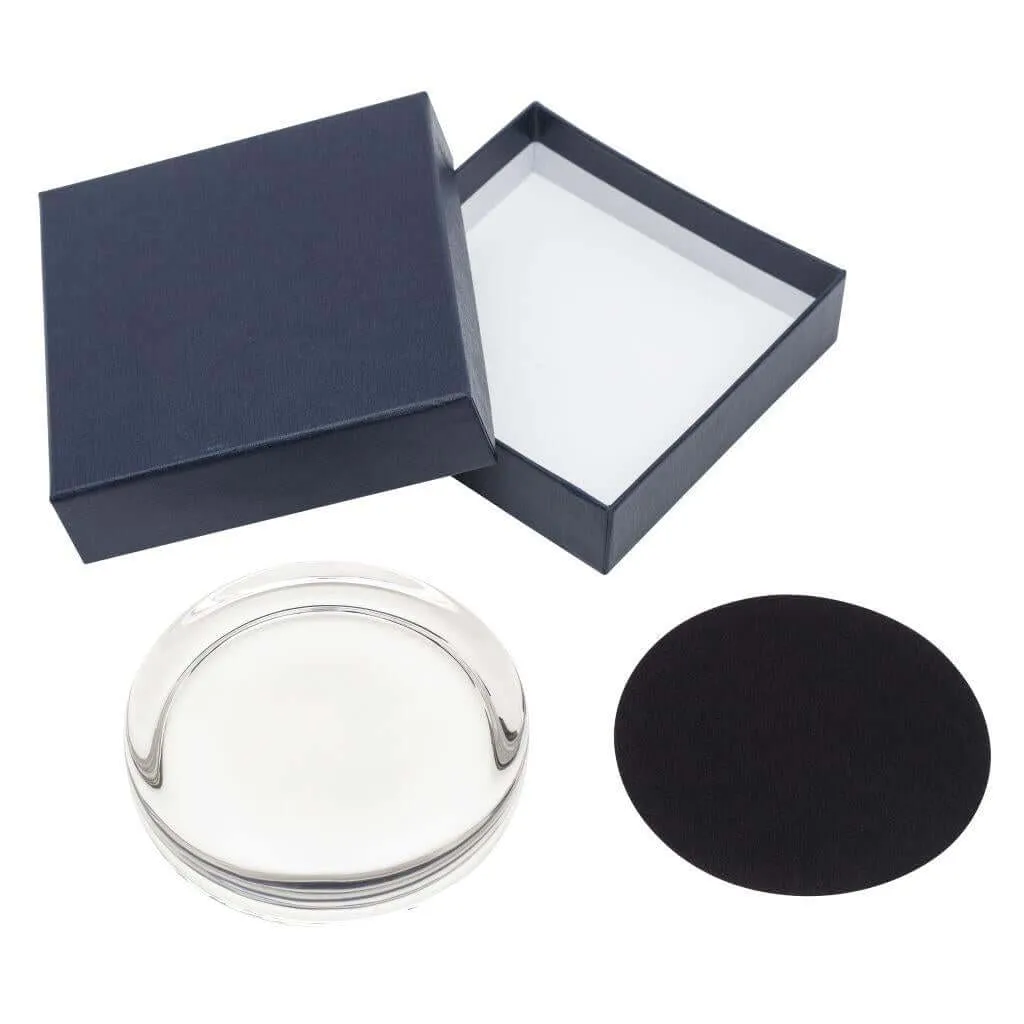 Large 90mm Diameter Glass Paperweight Kit - Insert Size 74mm - Pack of  6