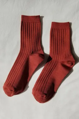 Le Bon Shoppe Her Socks MC Cotton // Terracotta