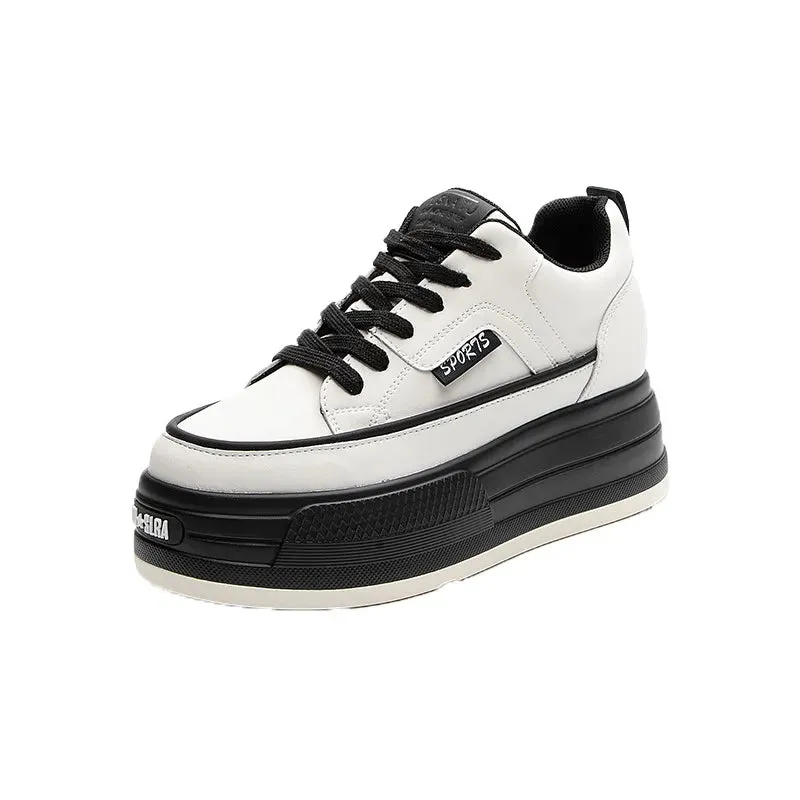 Leather Platform Sneakers - Dorothy