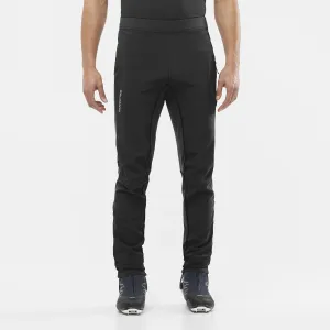Men’s Cross Warm Softshell Pants (Deep Black)