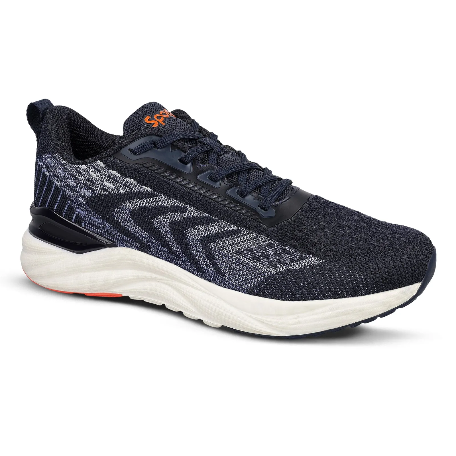 Men's Lace-up Sports Shoe - WS9110 Navy Blue