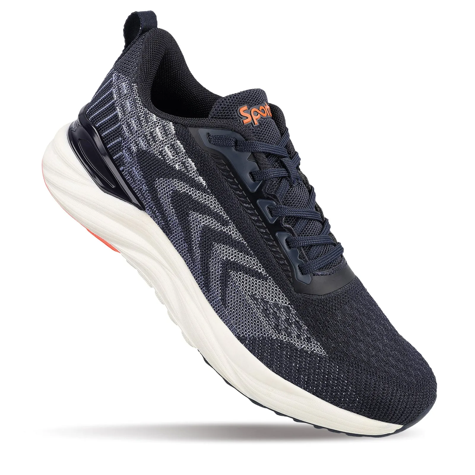 Men's Lace-up Sports Shoe - WS9110 Navy Blue