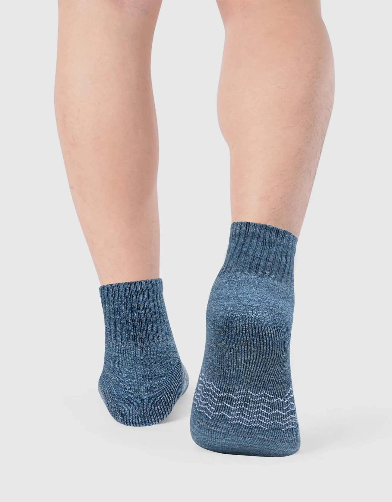 Men's Moisture Control Low Cut Ankle Socks 3 Pack