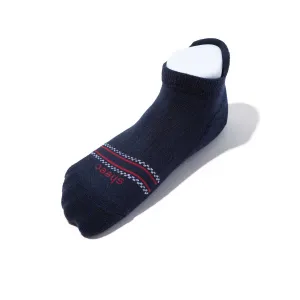 Merino Wool No Show Blister Tab | DARK NAVY