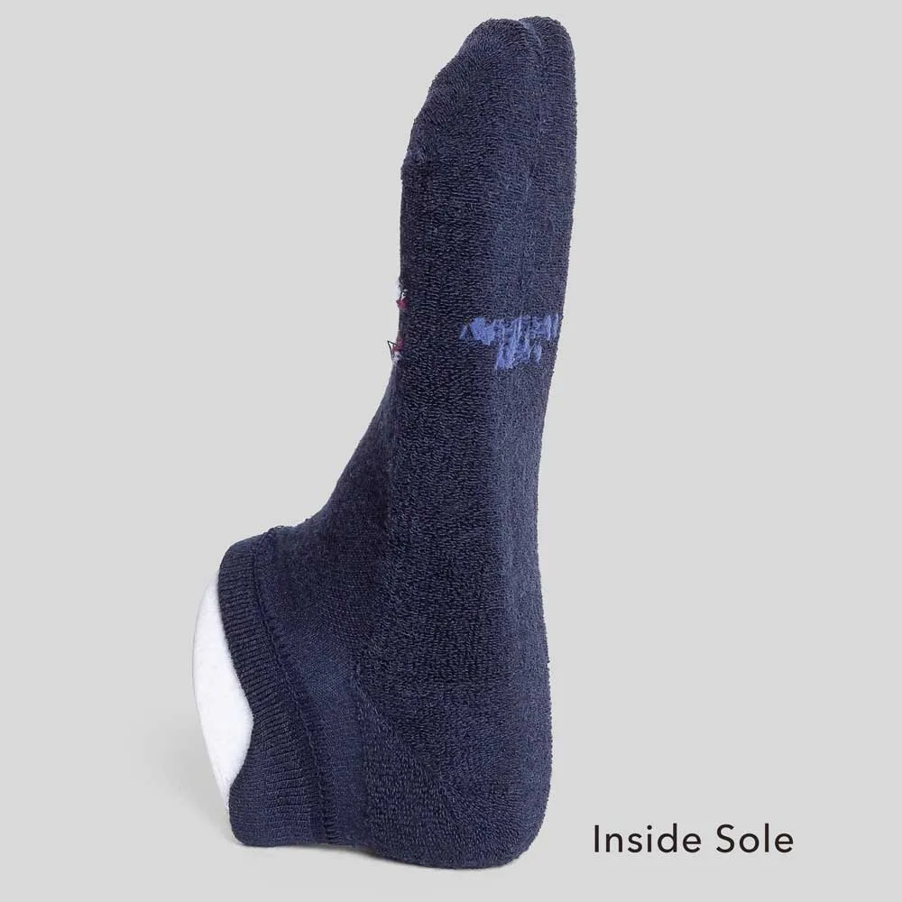 Merino Wool No Show Blister Tab | DARK NAVY