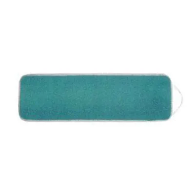 Milwaukee Dustless 18" Green Microfiber Floor Scrubbing Mop Pads - Case of 12