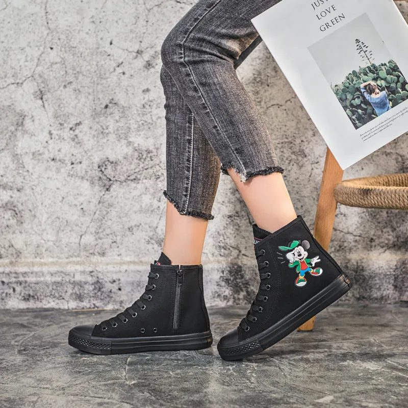 Nanccy Cartoon Cute Comfortable High-Top Shoes