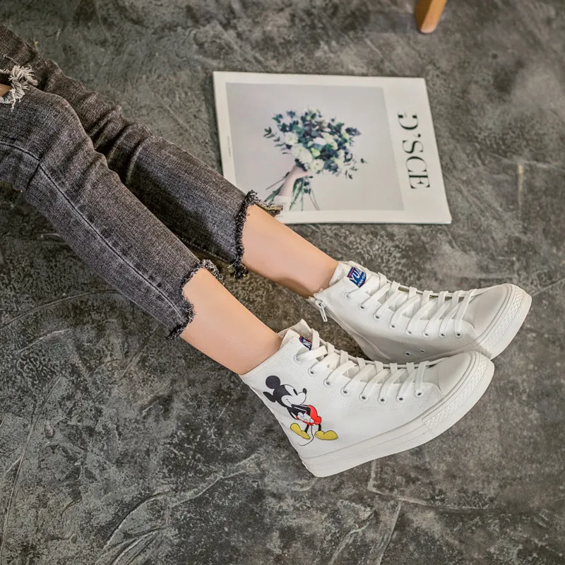 Nanccy Cartoon Cute Comfortable High-Top Shoes
