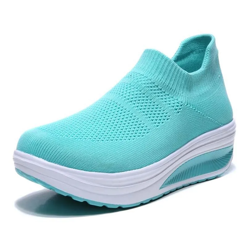 Nanccy - Cloud Wedge Sneakers