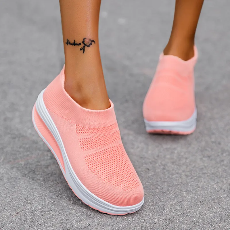 Nanccy - Cloud Wedge Sneakers