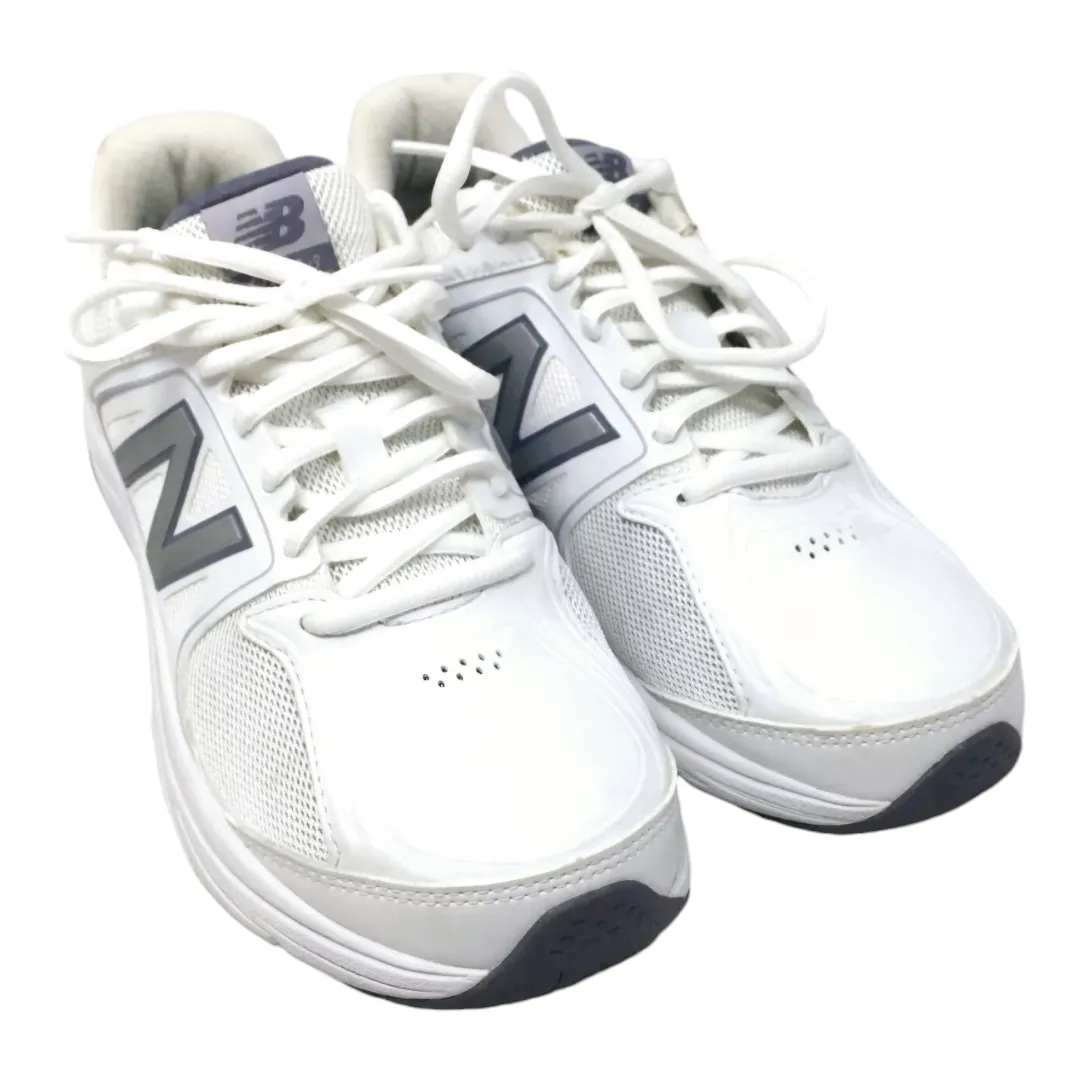 New Balance *Men's White Leather Walking Running Shoes (Size 11) #847 v3