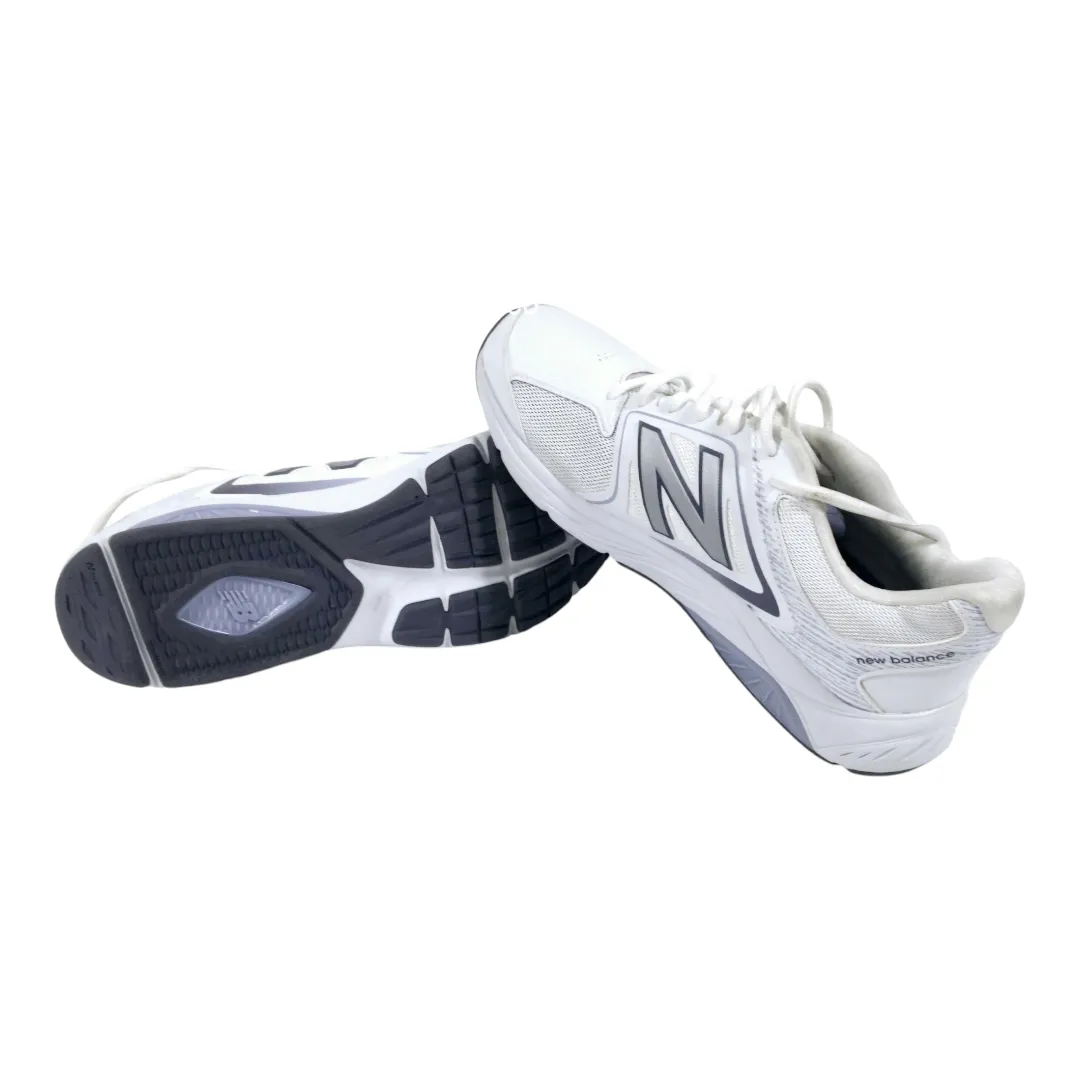 New Balance *Men's White Leather Walking Running Shoes (Size 11) #847 v3