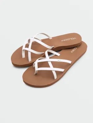 New School II Sandals - White