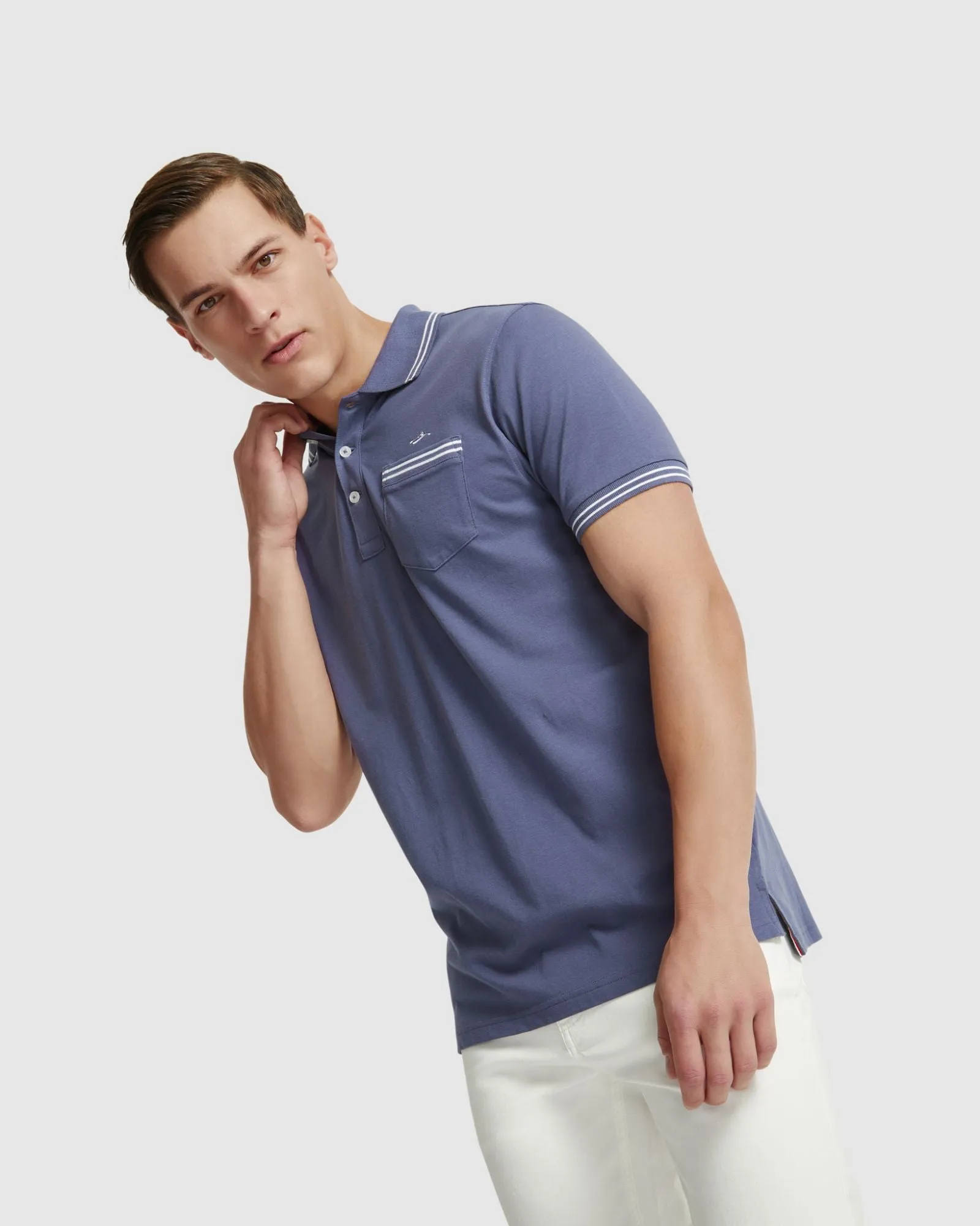 Nickson Jersey Tipping Polo