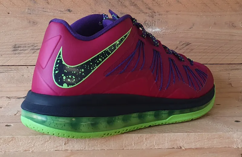 Nike Air Max Lebron LeBroncurial Trainers UK9/US10/EU44 579765-601 Raspberry Red
